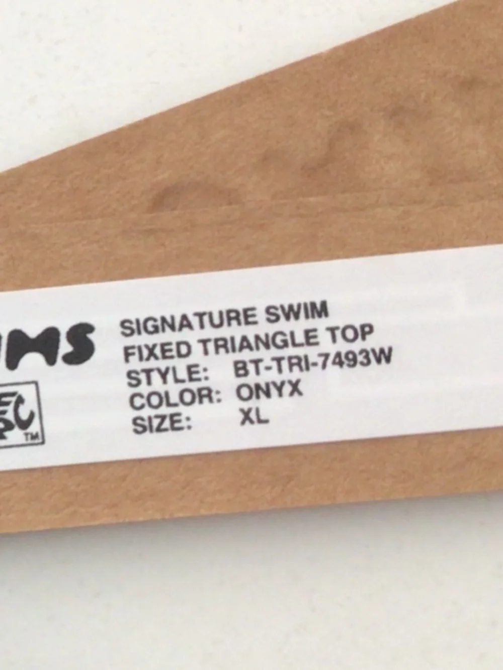 XL Skims Swim Triangle NWT
